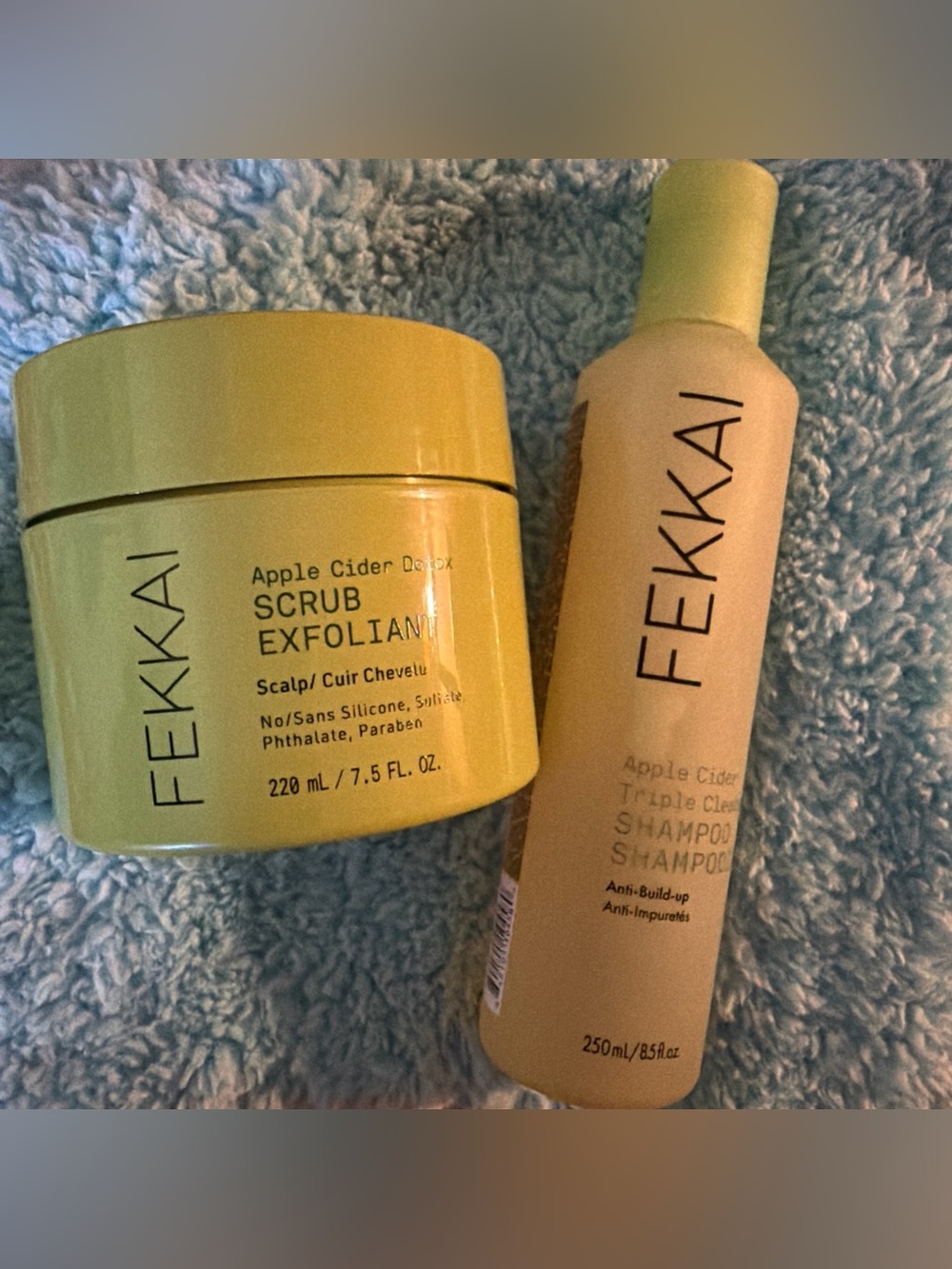 Apple Cider Detox Scrub Exfoliant & Shampoo - Yellow